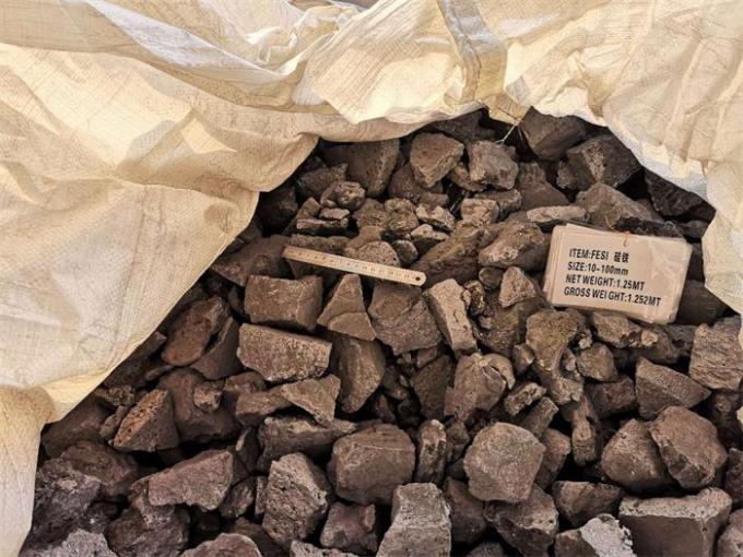 Protuberâncias ferro dútiles da liga do magnésio do silicone de Fesi 72% do ferro fundido