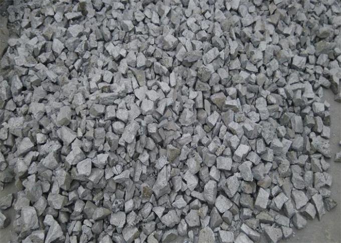 Os elementos da liga juntam-se ao inóculo de Ferro Silicon Alloy Fesi 65 do agente
