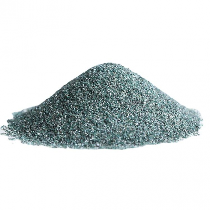 O carboneto de silicone verde 98% pulveriza sic 0-10mm para a fundição