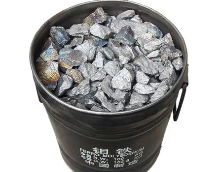 Liga ferro do molibdênio do bloco de prata do metal com 60% Min Purity