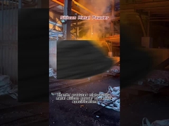 Pó de metal do silicone