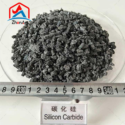 Carbono de silício preto de grau 98%Sic 0-5mm1-10mm para refratário metalúrgico