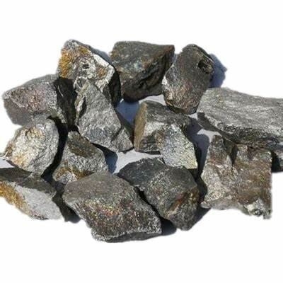 FeMn liga o manganês ferro 10-100mm de 65-80% Hc para o aditivo de aço