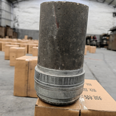 Bocal de recipiente de distribuição da carcaça contínua de materiais Al2O3 refratários de 85%
