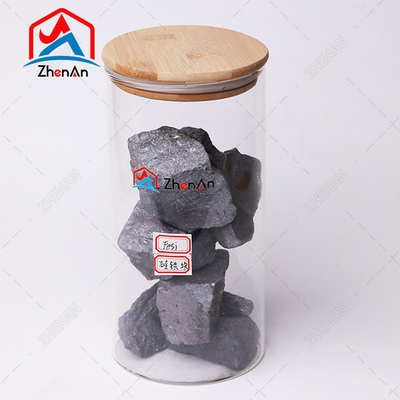 Ferro fundido Usar FeSi Lump 75 72 10-50mm 50-100mm Ferrosilicon 75% 72% Ferro Silício