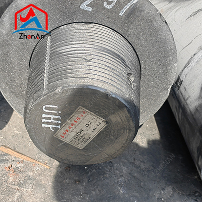 Dia 75mm-700mm L1800-2700mm UHP HP RP Electrodo De Grafito Electrodo de grafite com 4tpi 4tpil Nipple For Eaf Lf