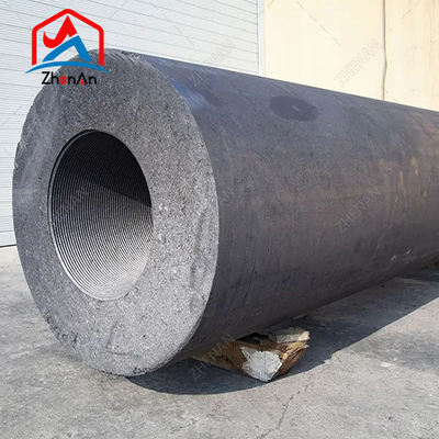 Eletrodos de grafite de 100-750 mm UHP HP RP Eletrodo de grafite para forno de Eaf Lf