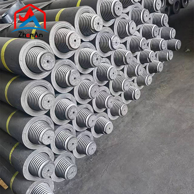 Eletrodo de grafite de ultra-alta potência UHP700 UHP600 HP450 RP150 utilizado na fabricação de aço