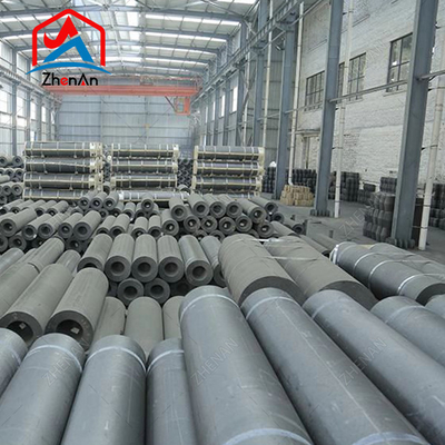 Eletrodo de grafite de ultra-alta potência UHP700 UHP600 HP450 RP150 utilizado na fabricação de aço