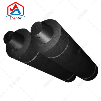 Eletrodos de grafite de 100-750 mm UHP HP RP Eletrodo de grafite para forno de Eaf Lf