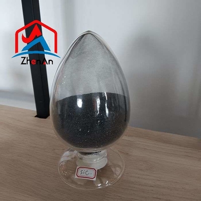 Tamanho de partícula granular de carburo de silício negro 0-5 mm