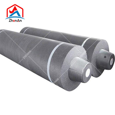 UHP 300/450/600mm Potência Regular Eaf Carbon Welding Arc Furnace Block Graphite Steel Plate Rod Electrode