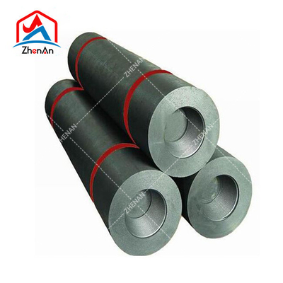 UHP 300/450/600mm Potência Regular Eaf Carbon Welding Arc Furnace Block Graphite Steel Plate Rod Electrode