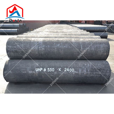 UHP 200 250 300 mm Eletrodos de grafite para fabricação de aço