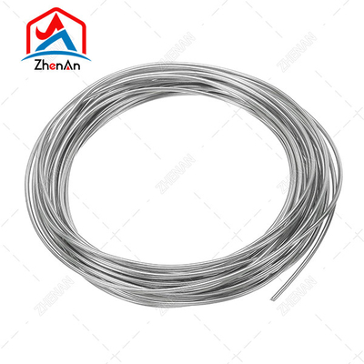 Arame de zinco para eletrónica, condensador de película, arame de pulverização metálico