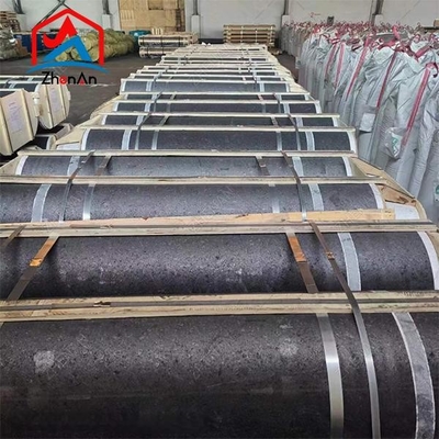 Fabricação de aço Forno de arco Rp Hp Uhp Electrodos de grafite com mamilos Boa resistência mecânica