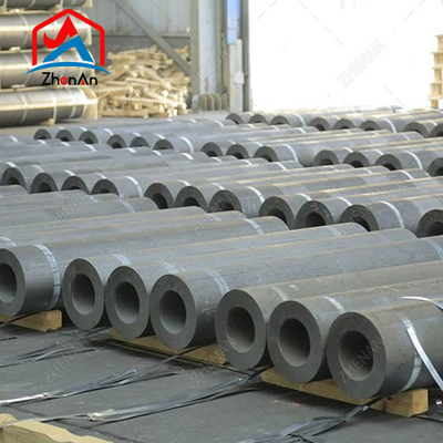 Fabricação de aço Forno de arco Rp Hp Uhp Electrodos de grafite com mamilos Boa resistência mecânica