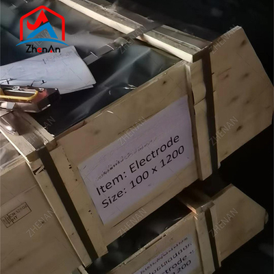 Forno de arco de fundição Eletrodos de grafite de carbono GE de potência ultra-alta para fundição de metais de aço