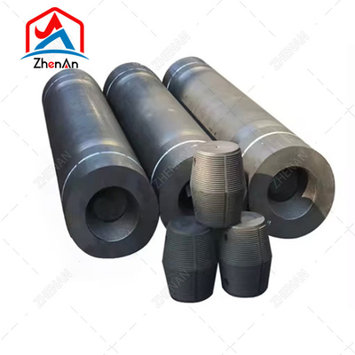 Eletrodo de grafite de alta potência de alto carbono UHP 500 600 700 mm 1,6 G/m3