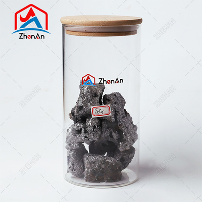 Ferrocromo 60 Dimensão de carbono baixo 10-50 mm FeCr 60 C 0,5% Max Para produção de carbono Ferrocromo