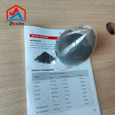 Carbeto de Silício 85% / Al2O3 Alumina Resistente a Ácidos Secos / Refratário / 1-3mm, 3-5mm, 5-8mm / para Metalurgia / para Moagem Industrial