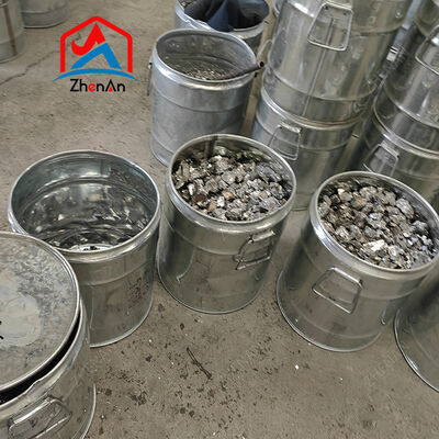 Bloco de Liga de Ferro Vanádio Grau 75 Preto Prata Para Chapa de Aço Blindada e Uso em Construção de Alta Resistência