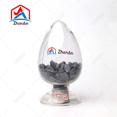 Granulados de FeSi de silicio ferroso de qualidade superior com teor de silício de 55­75% para aço ligado e ferro fundido em tamanhos de 10­100 mm e baixo teor de fósforo e enxofre