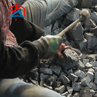 Ferrosilicio FeSi de alta pureza para a siderurgia com grânulos de 10 ̊100 mm