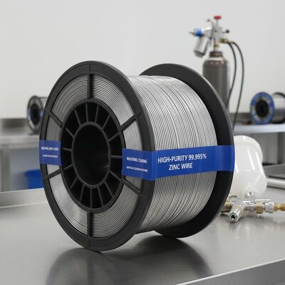 Fio de Zinco de Alta Pureza 99,995% para Revestimento por Pulverização Industrial com Resistência Superior à Corrosão