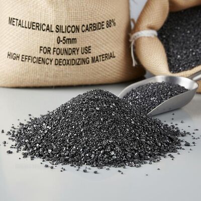 Carbeto de Silício Granular 0-5mm com 88% de Pureza para Desoxidação em Fundição e Fundição de Alta Eficiência