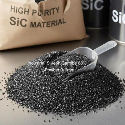 High Purity 88% Silicon Carbide Powder 0-1mm for Efficient Steel Deoxidation and Refractory Applications