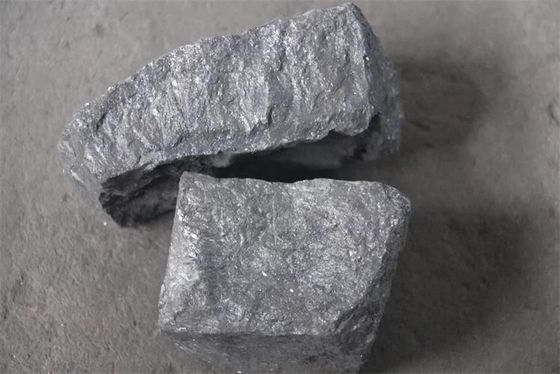 Os elementos da liga juntam-se ao inóculo de Ferro Silicon Alloy Fesi 65 do agente