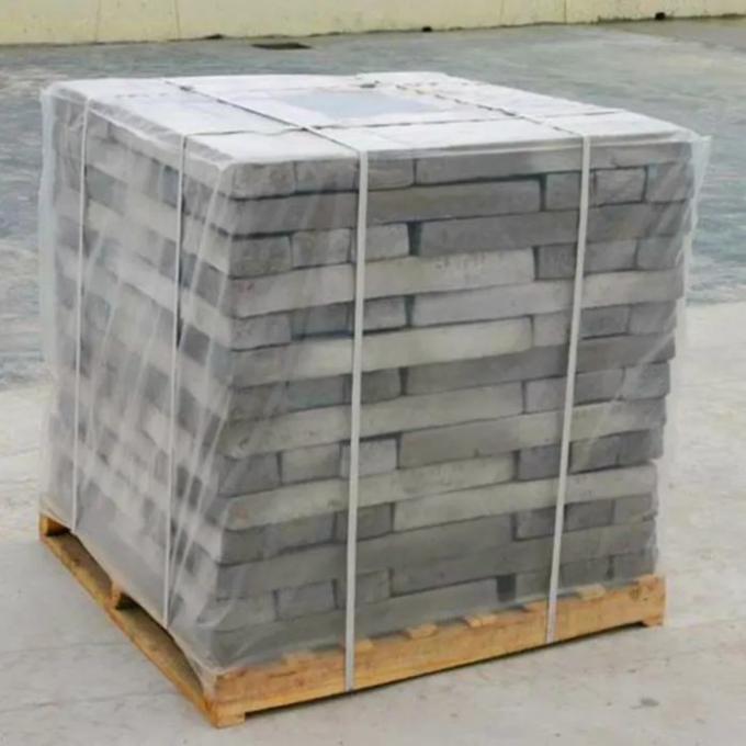 lingote puro branco de prata claro 99,95% do magnésio para o equipamento da dessanilização